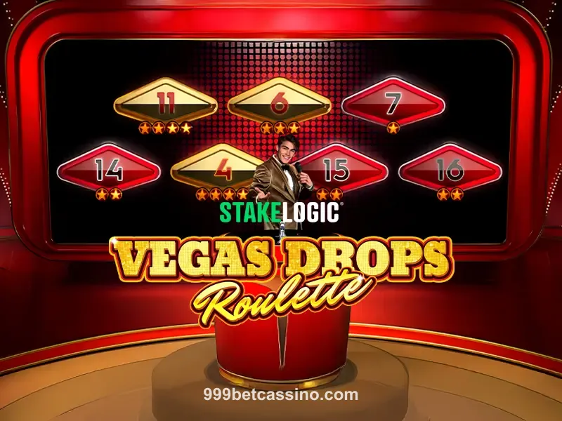 Imagem do jogo Vegas Drops Roulette no 999betcassino